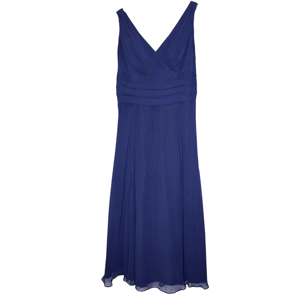 DB Studio Celebrate Dress Women 16 Chiffon VNeck Gown Formal Mother of the Groom